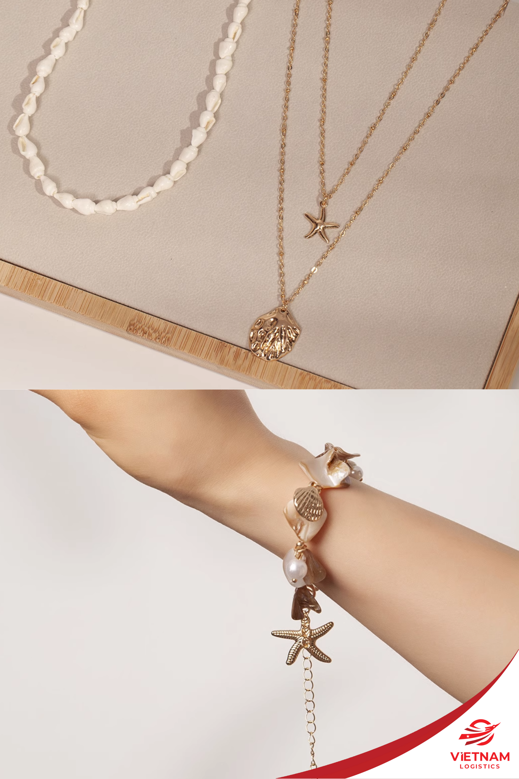 Gợi ý order vòng tay, vòng cổ vỏ sò Taobao
